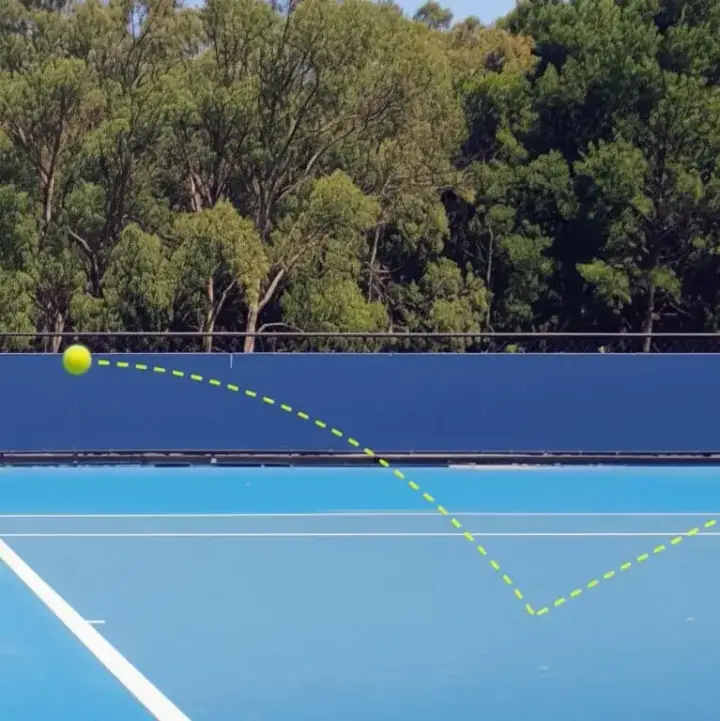 Fresh pressurized tennis ball with higher bounce height restored by PressurAce